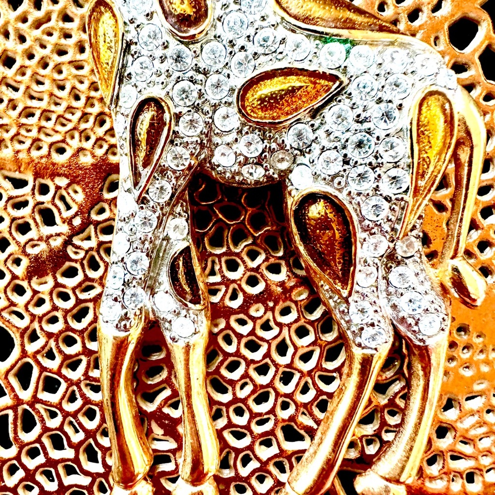 Vintage Giraffe Pin Brooch - Picture 8 of 14